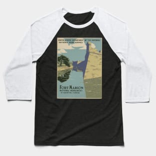 Fort Marion St. Augustine Florida Baseball T-Shirt